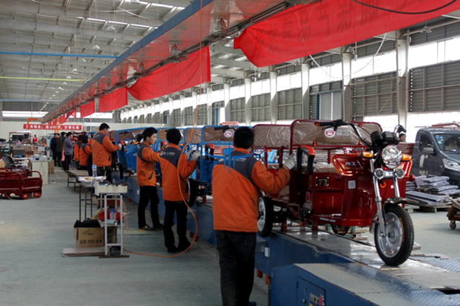 北京三輪車生產線
